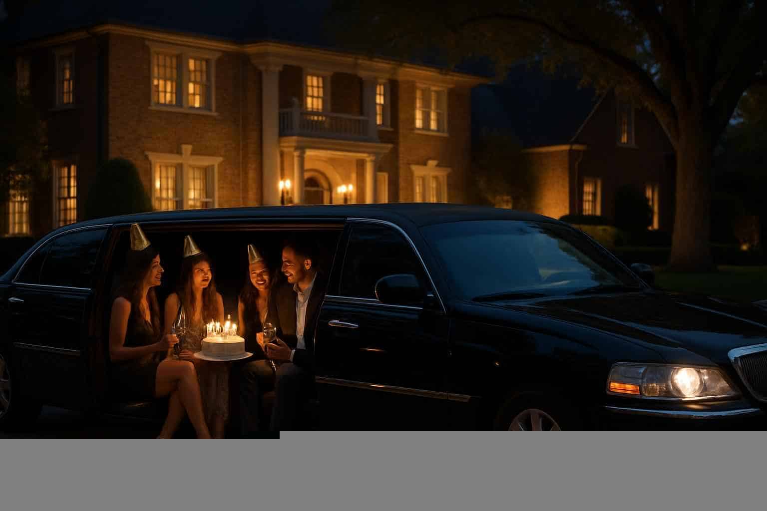 Birthday Party Limo Service in Highland Park Texas