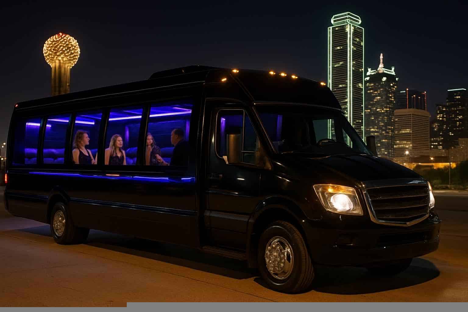 Party Bus Rental Near Me Dallas TX