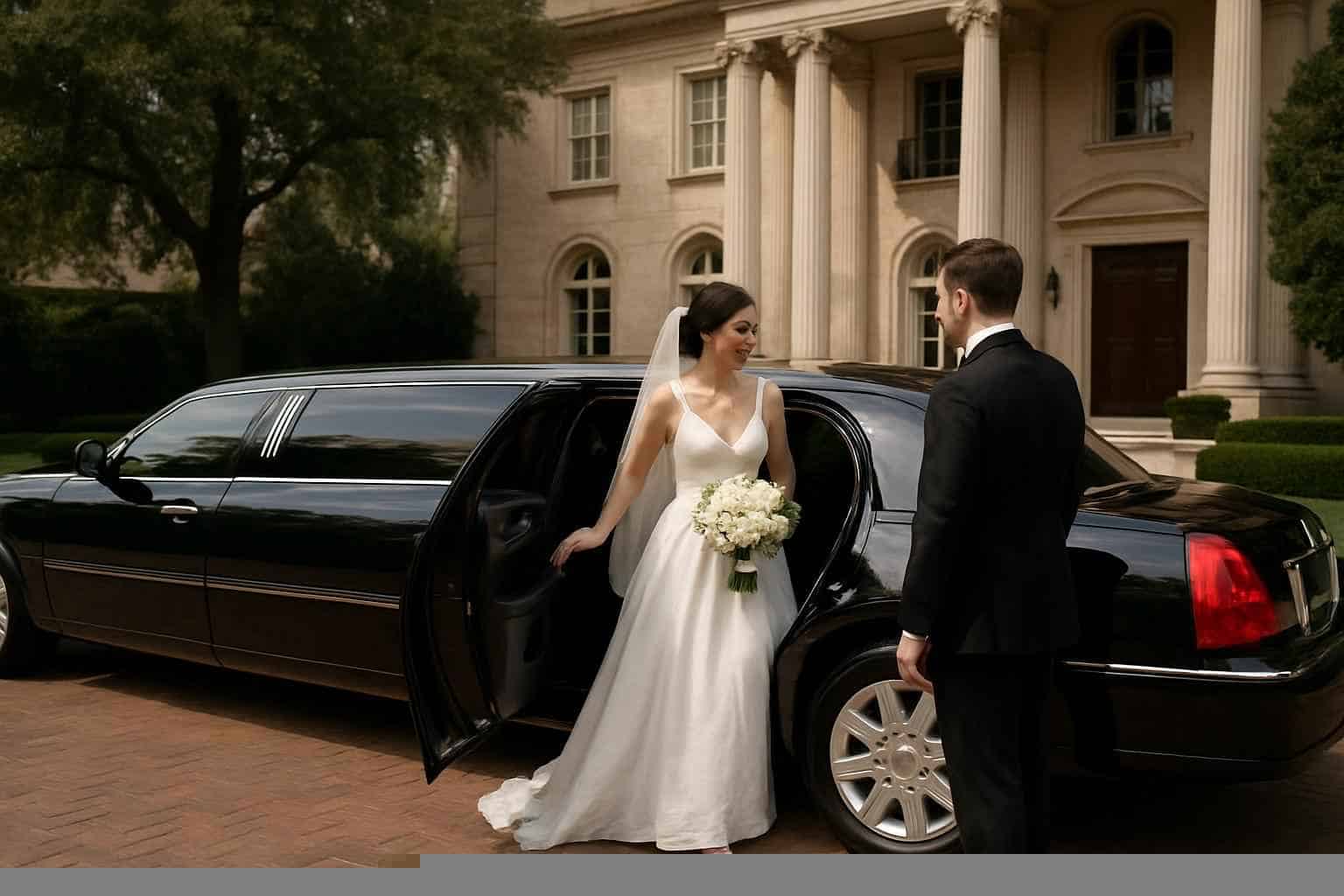 Wedding Limo Rental in Highland Park Texas