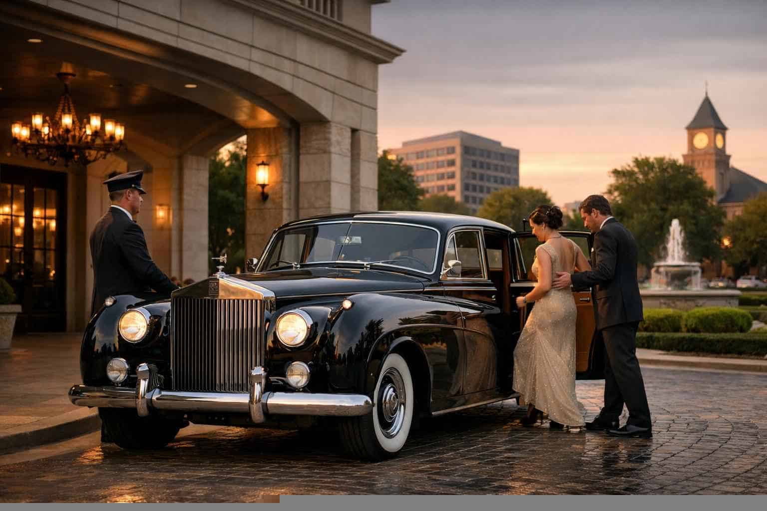 Best Classic Car Chauffeur Service in Plano Texas
