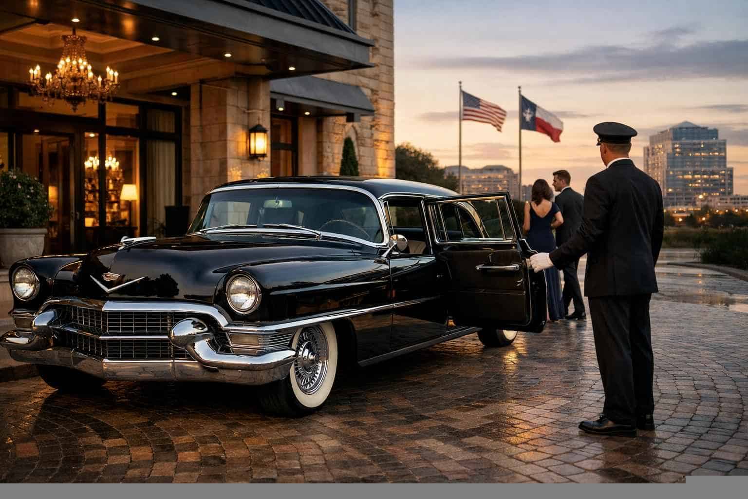 Classic Car Chauffeur Service Plano TX