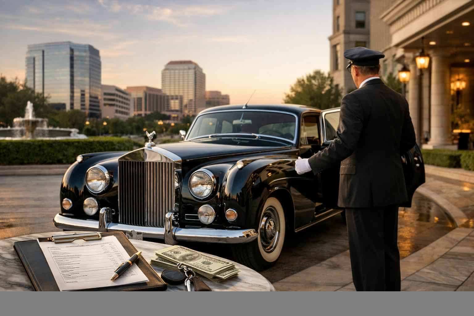 Classic Car Chauffeur Service Prices in Plano TX