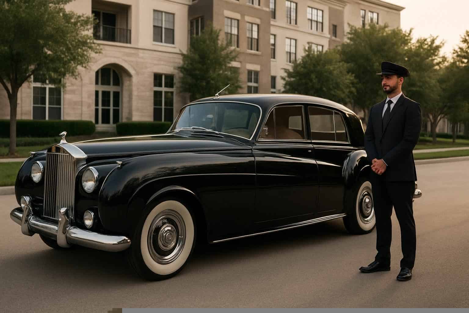 Classic Car Chauffeur Service in Addison Texas
