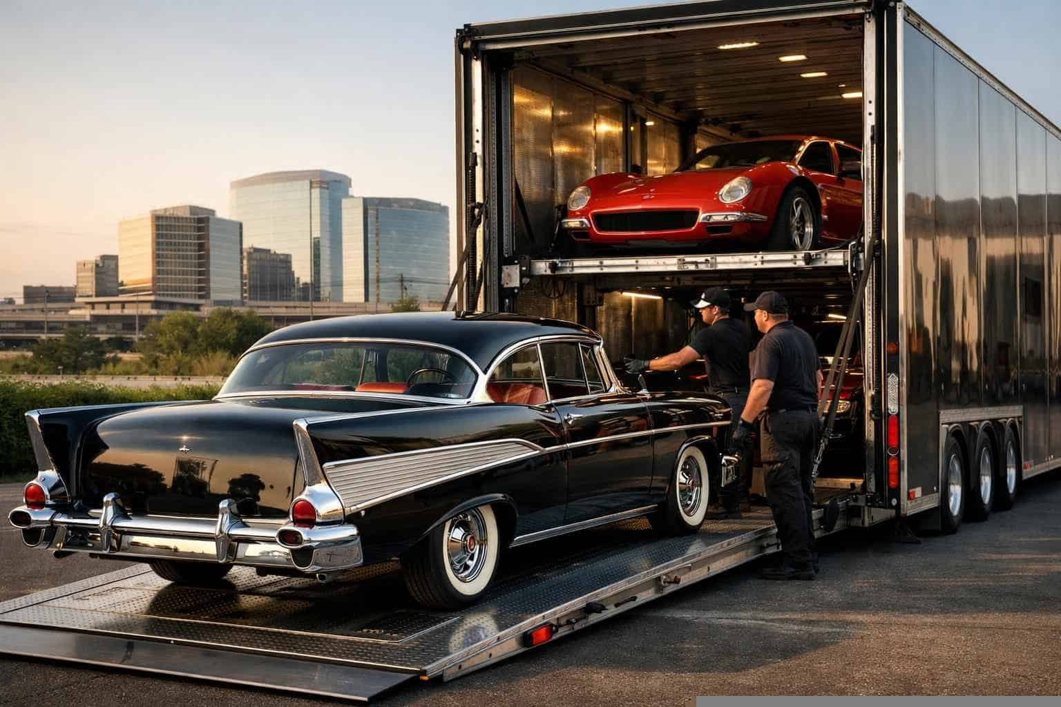 Classic Car Transportation Service Plano TX
