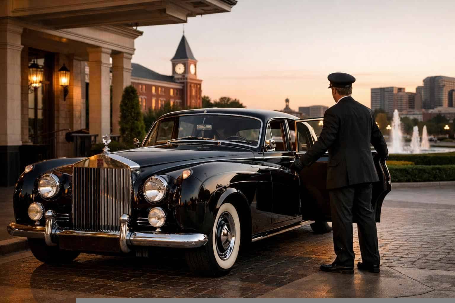 Luxury Classic Car Chauffeur Service in Plano Texas