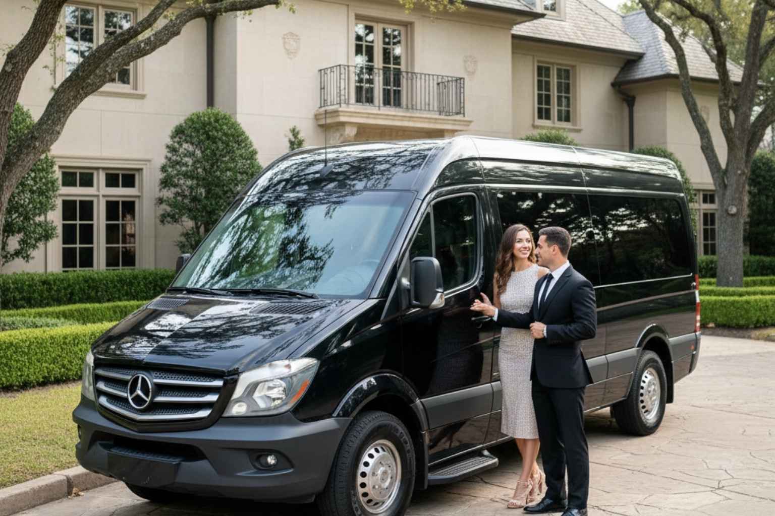 Sprinter Van Rental with Driver Highland Park TX