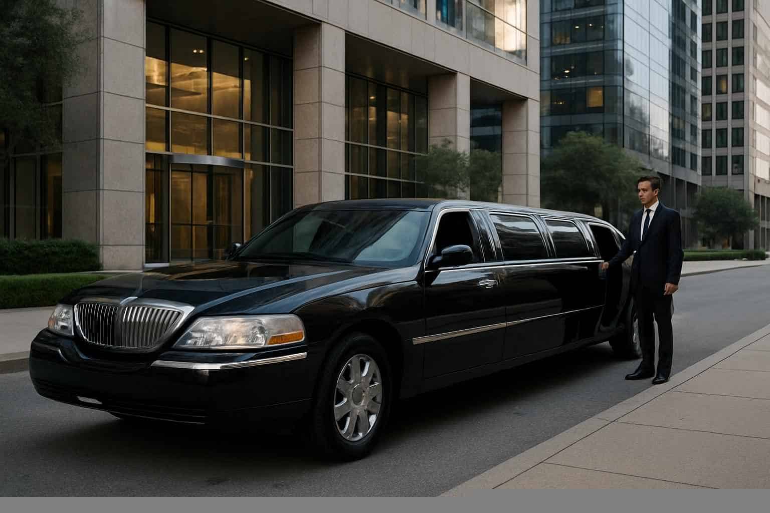 Addison Texas Black Limo Rental