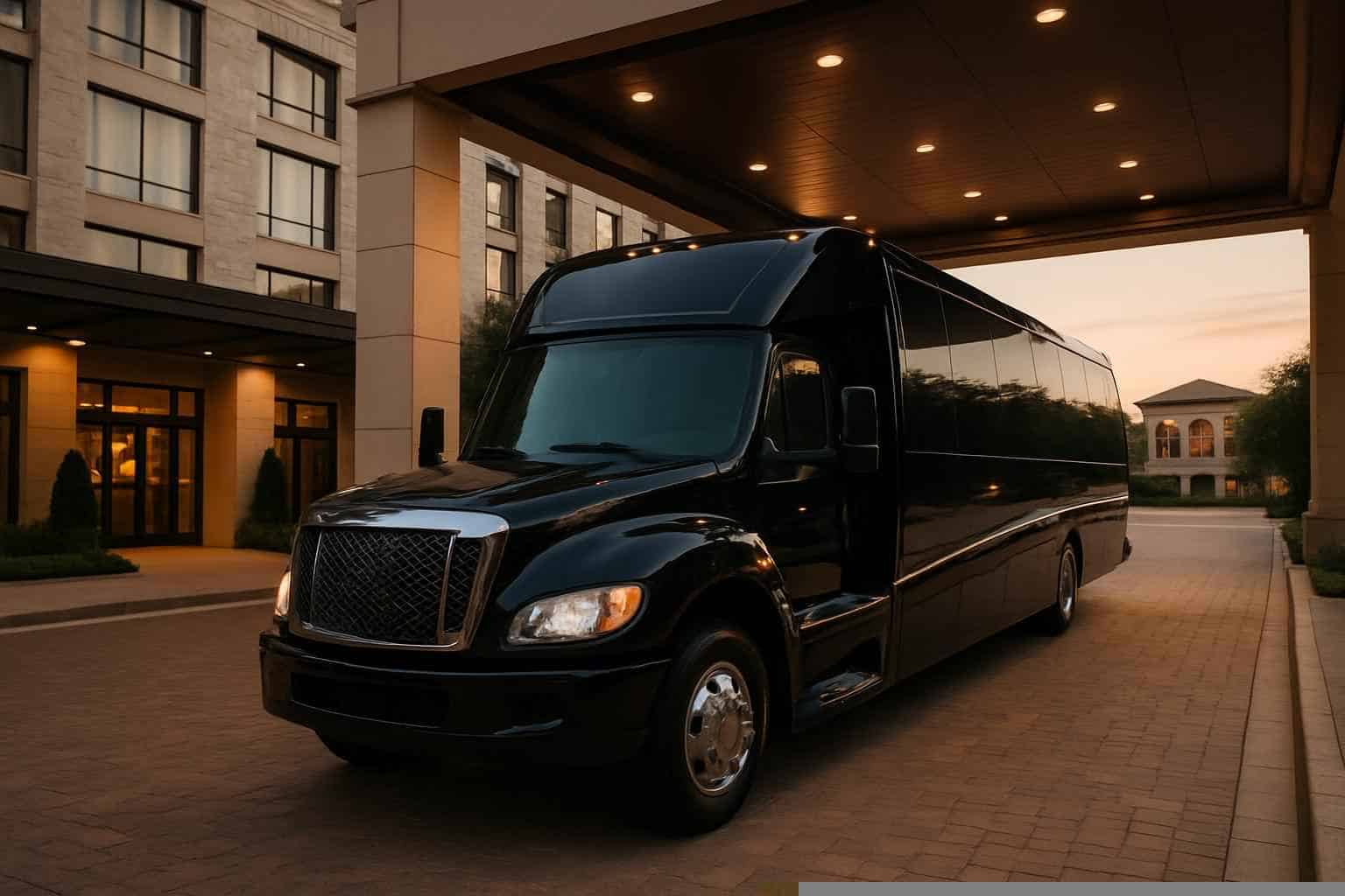Addison Texas Shuttle Bus Rental