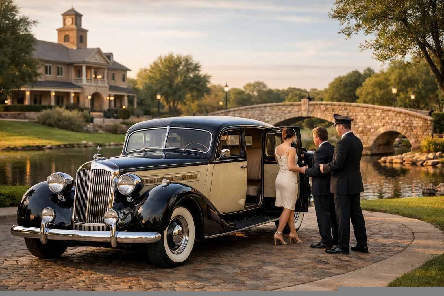 Allen Texas Antique Vehicle Rental with Driver