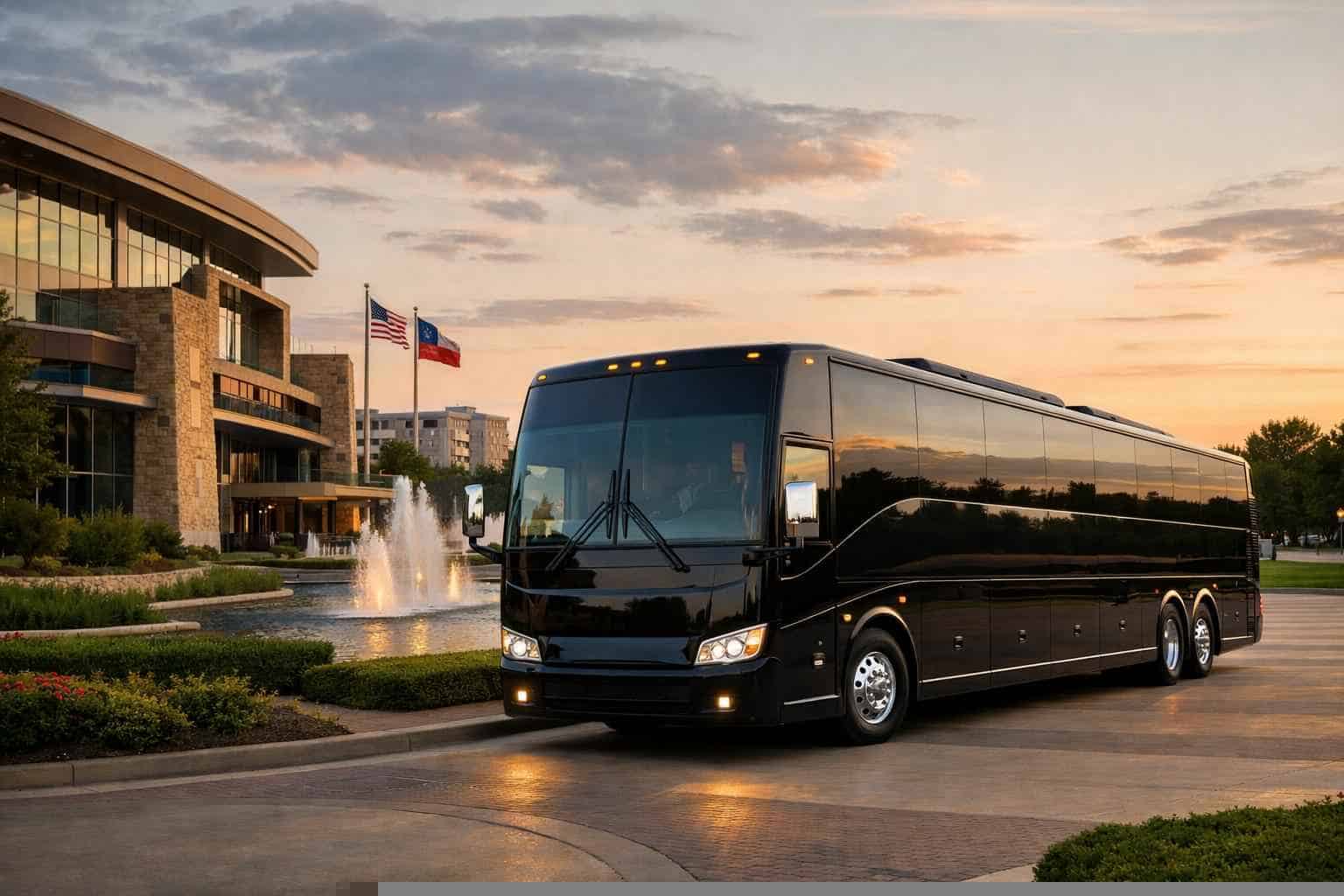 Allen Texas Charter Bus Rental