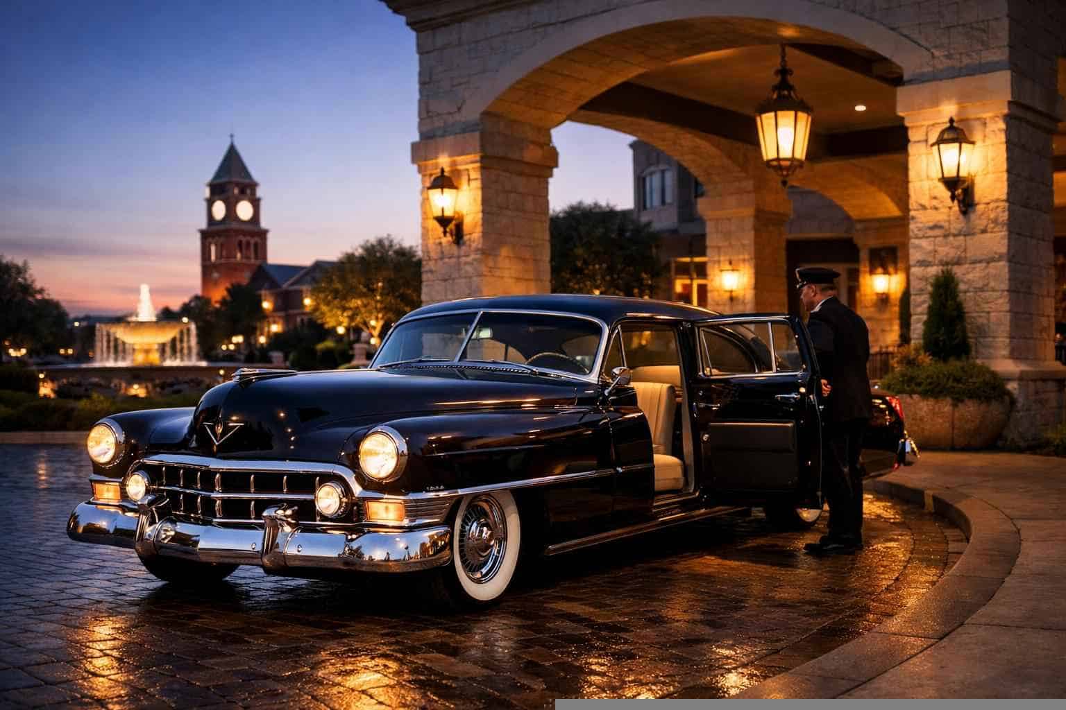 Allen Texas Classic Car Chauffeur Service