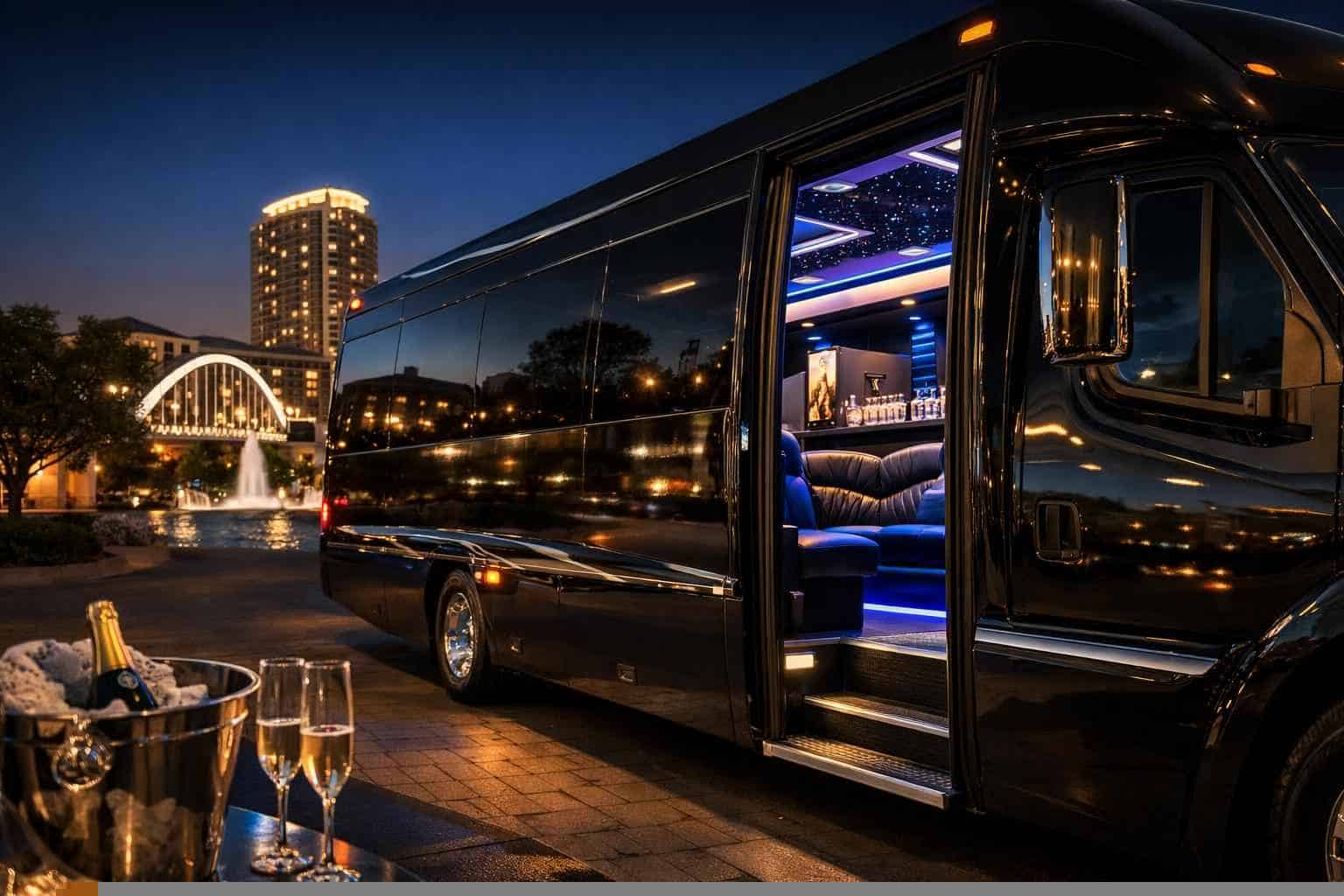 Allen Texas Party Bus Rental