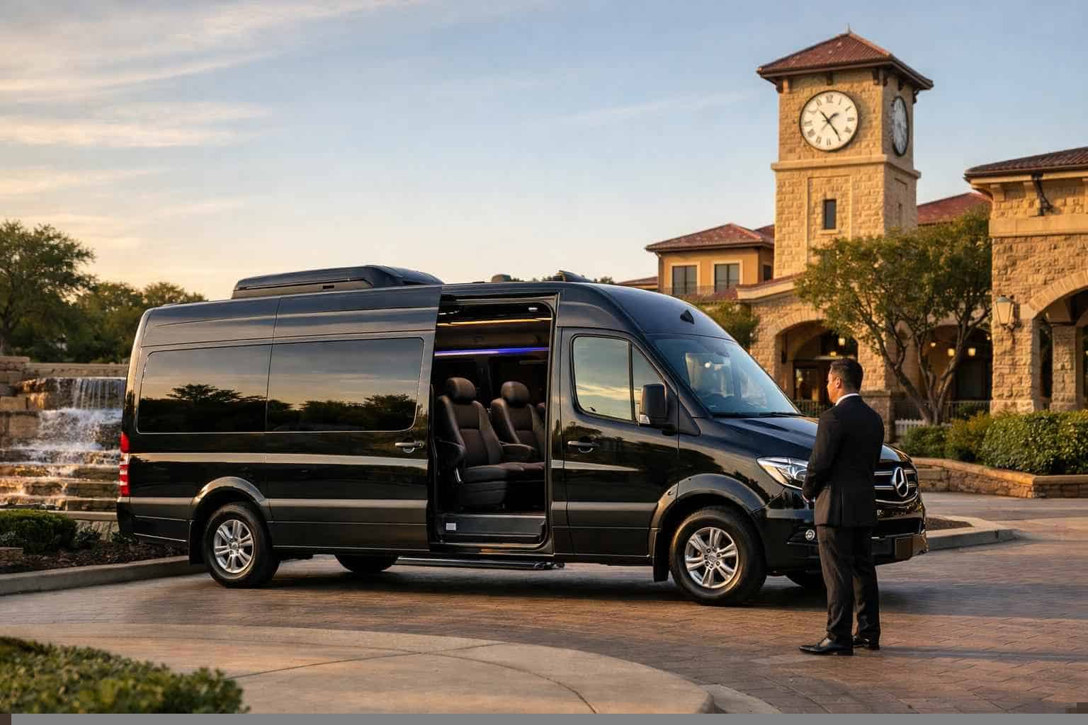 Allen Texas Passenger Van with Driver