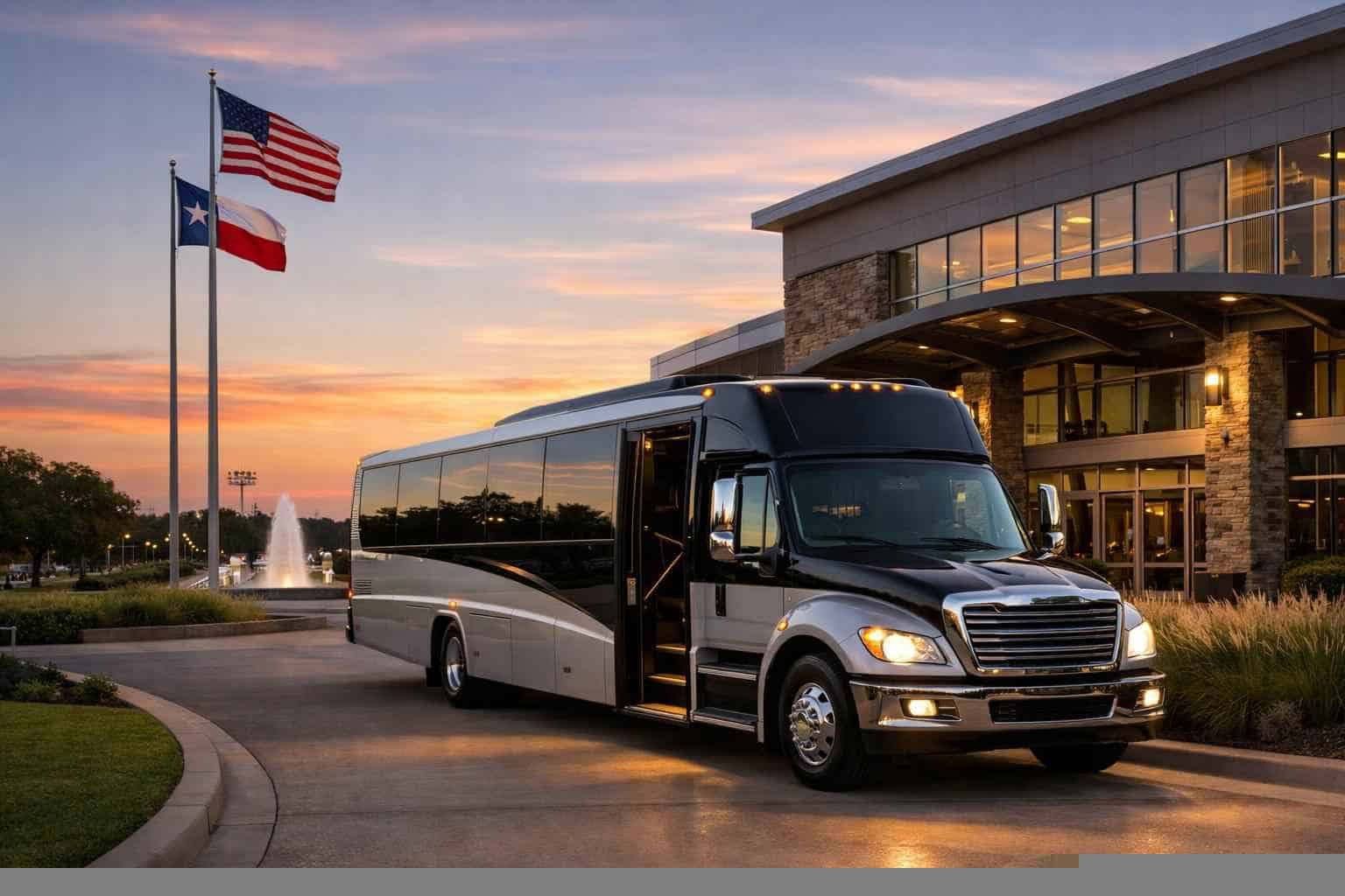 Allen Texas Shuttle Bus Rental