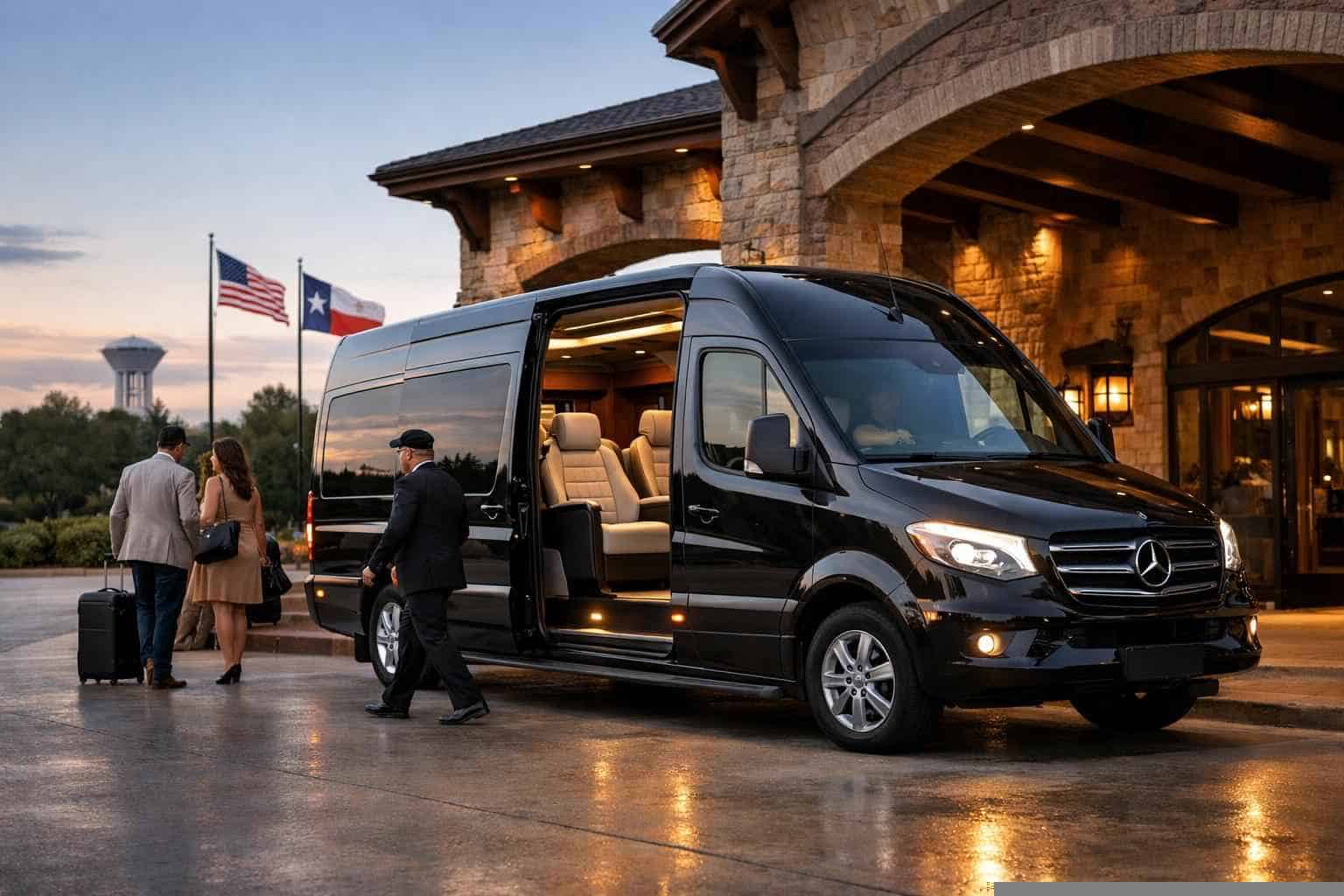 Allen Texas Sprinter Van Rental with Driver