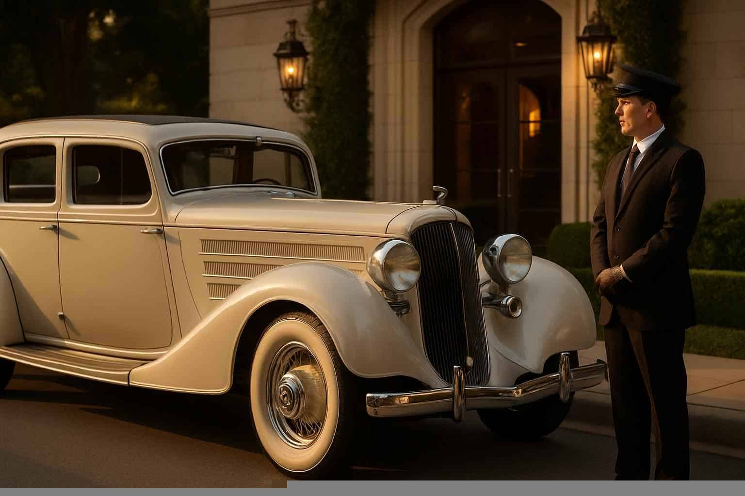 Antique Vehicle Rental with Driver Addison TX