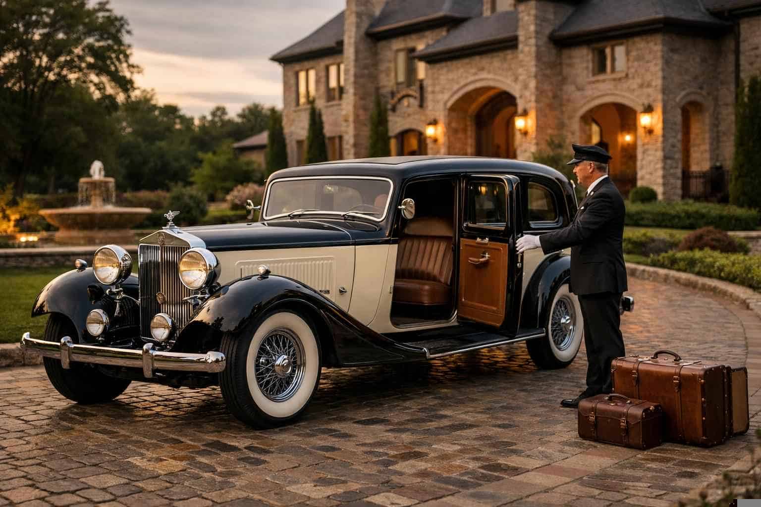 Antique Vehicle Rental with Driver Allen TX