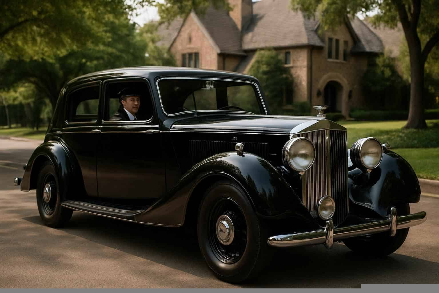 Antique Vehicle Rental with Driver Flower Mound TX