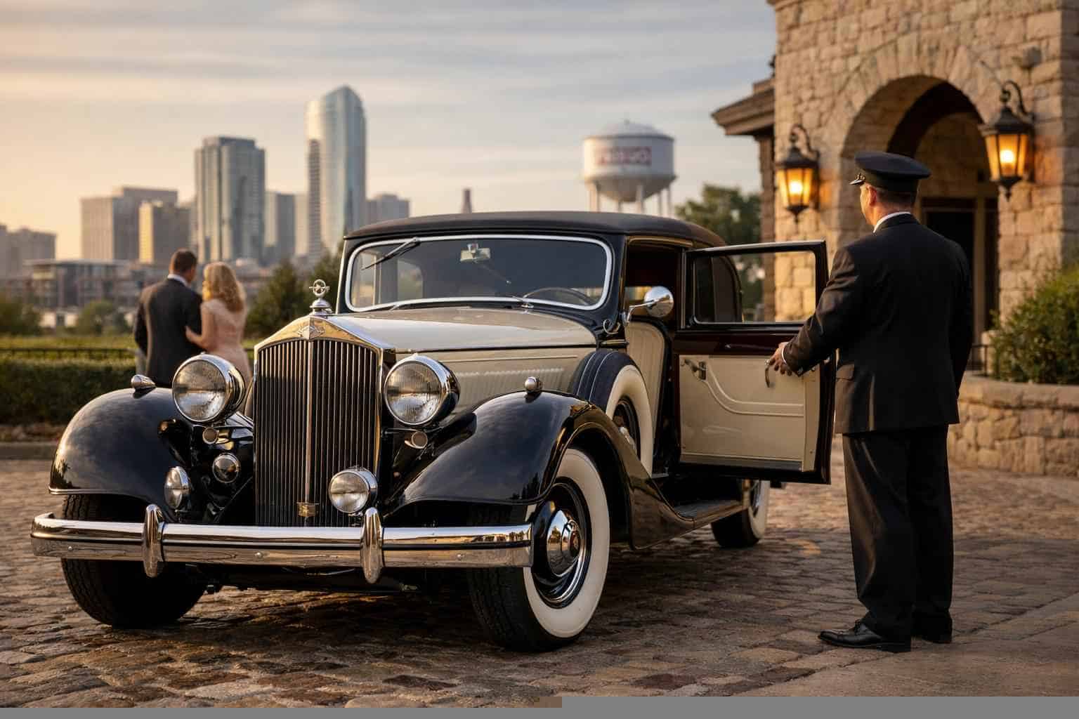 Antique Vehicle Rental with Driver Frisco TX
