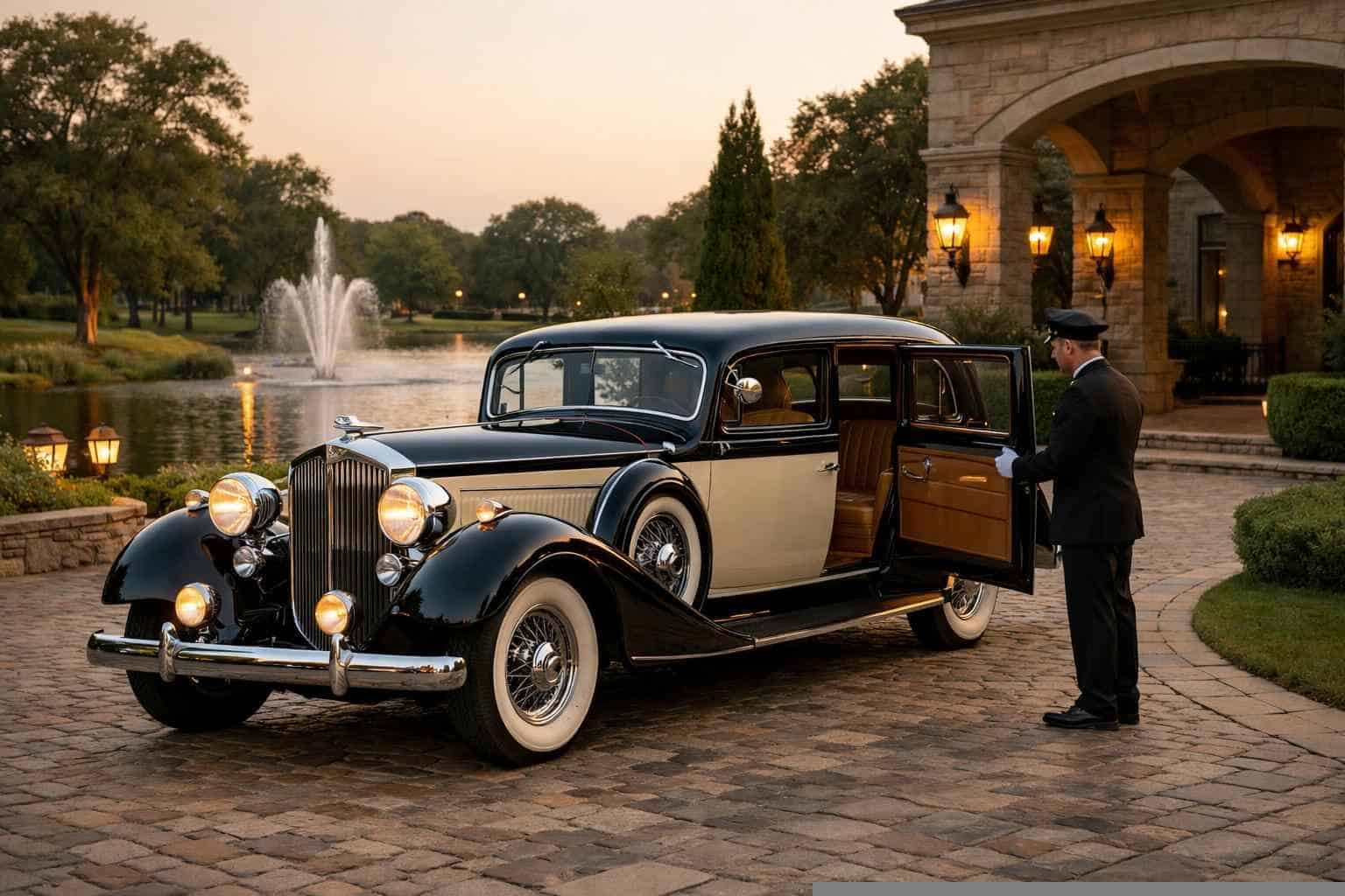 Antique Vehicle Rental with Driver McKinney TX