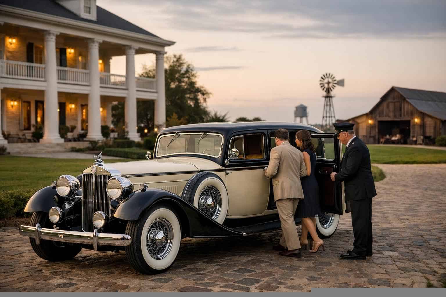 Antique Vehicle Rental with Driver Near Me Allen TX