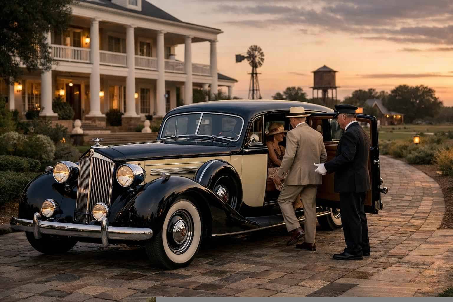 Antique Vehicle Rental with Driver Near Me McKinney TX