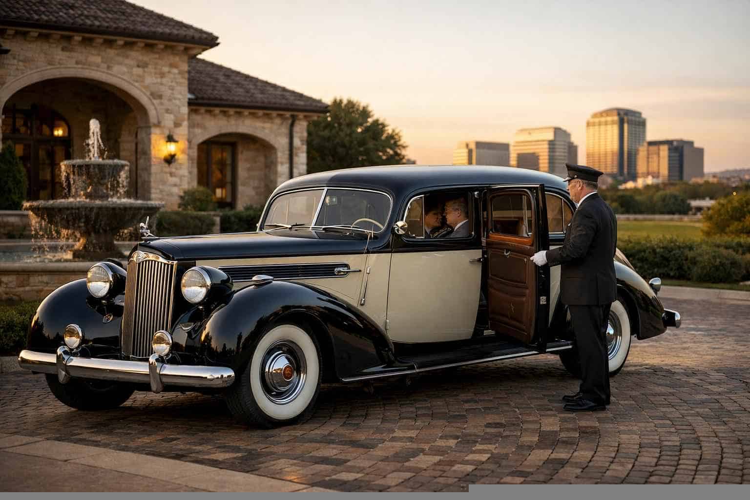 Antique Vehicle Rental with Driver Near Me Plano TX