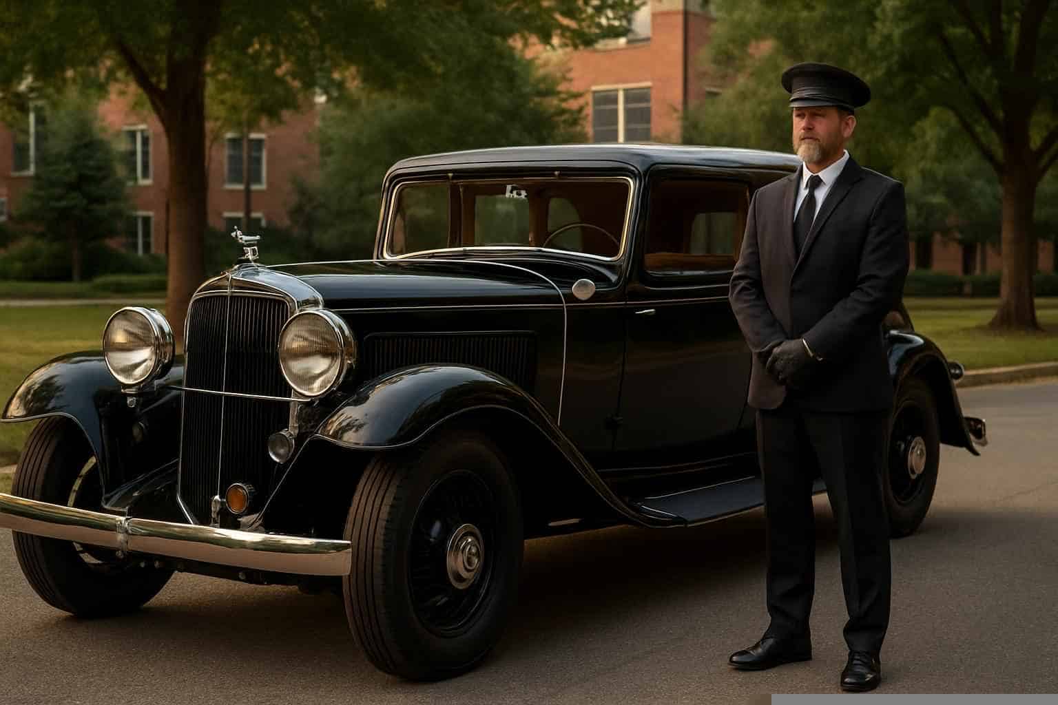 Antique Vehicle Rental with Driver Near Me Richardson TX