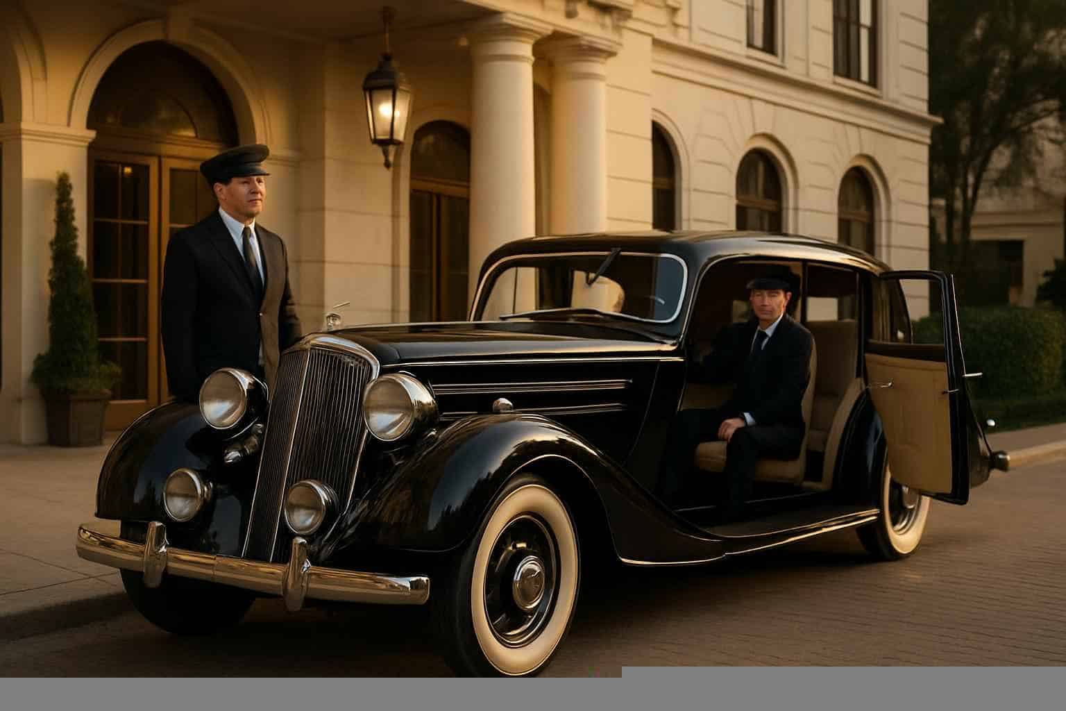 Antique Vehicle Rental with Driver Near Me The Colony TX
