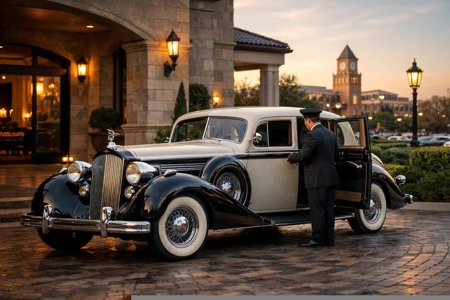 Antique Vehicle Rental with Driver Plano TX