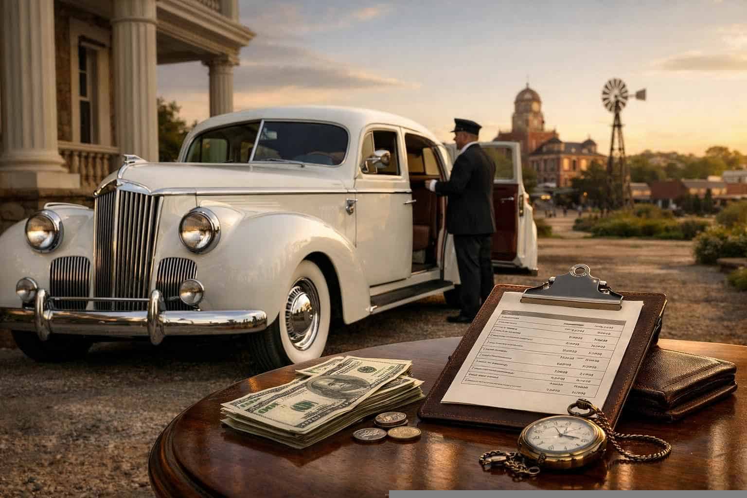 Antique Vehicle Rental with Driver Prices in McKinney TX