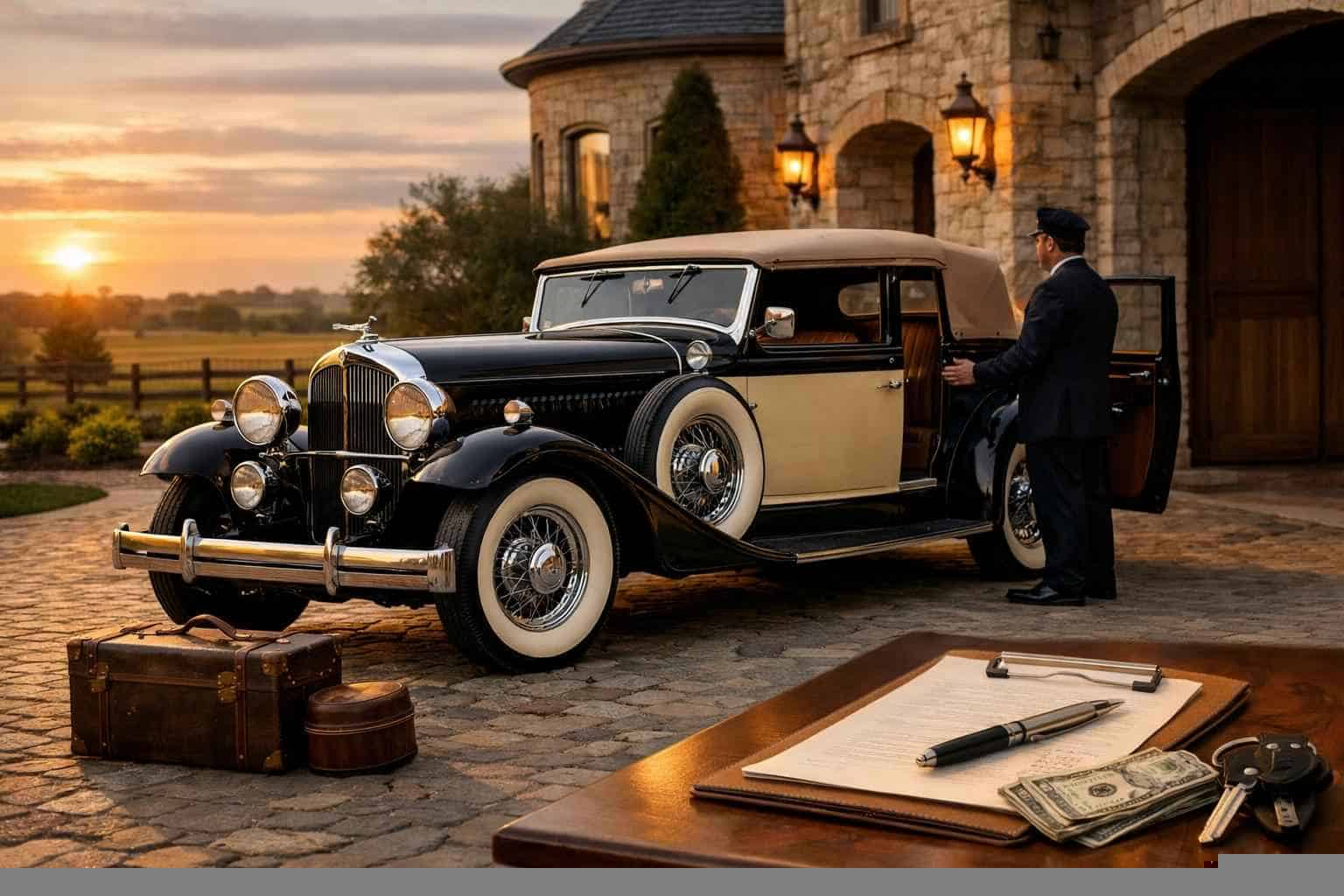 Antique Vehicle Rental with Driver Prices in Prosper TX