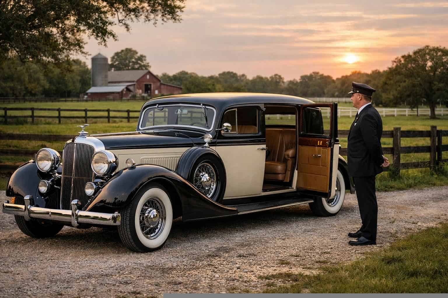 Antique Vehicle Rental with Driver Prosper TX
