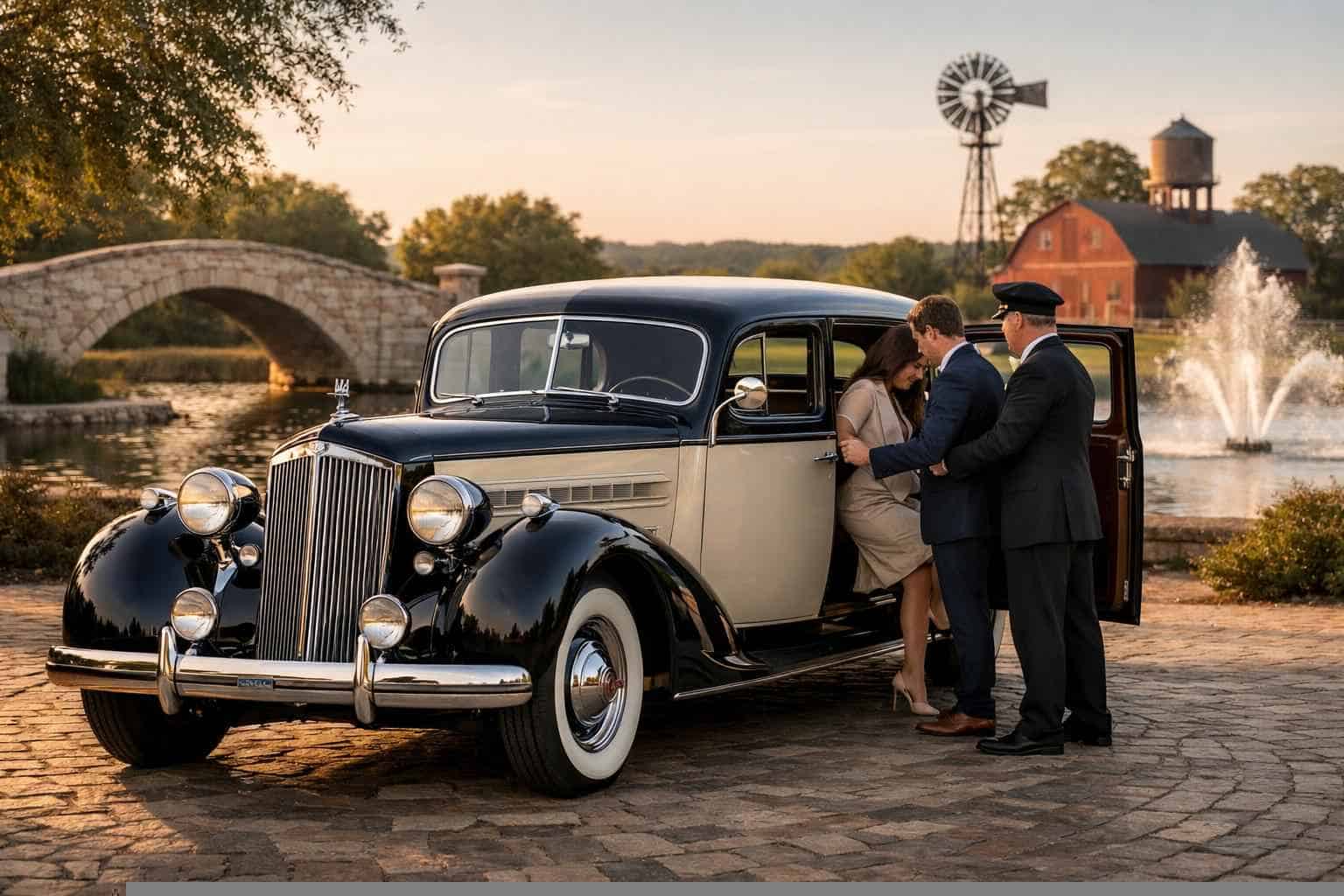 Antique Vehicle Rental with Driver Services in Allen Texas