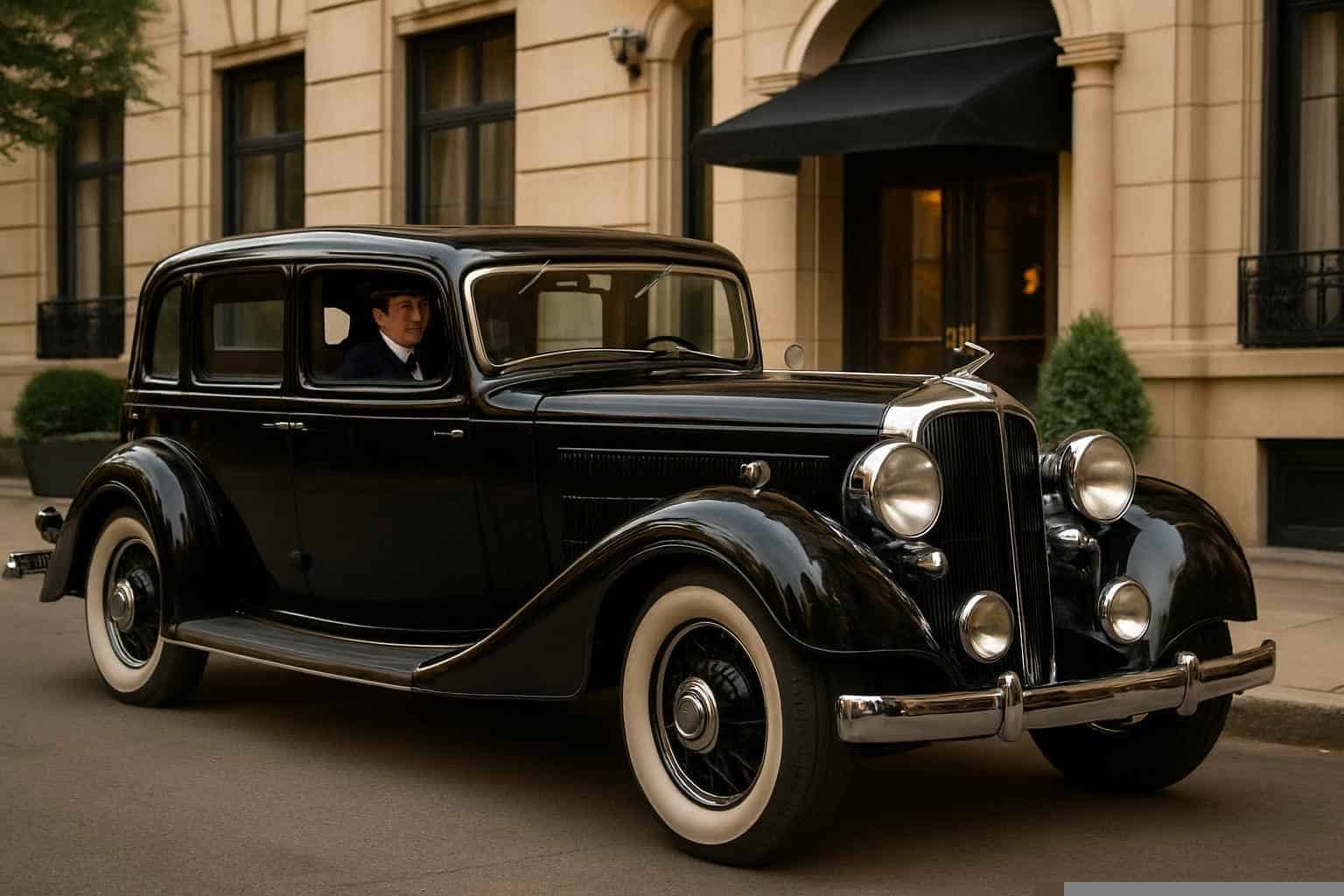Antique Vehicle Rental with Driver Services in Carrollton Texas
