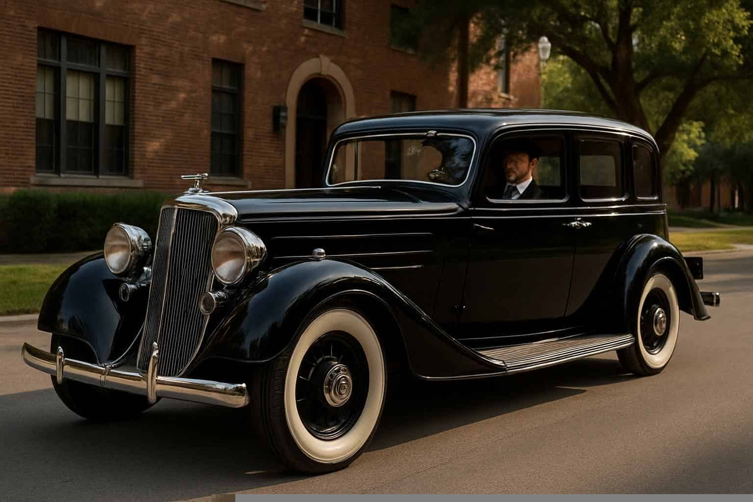 Antique Vehicle Rental with Driver Services in Farmers Branch Texas