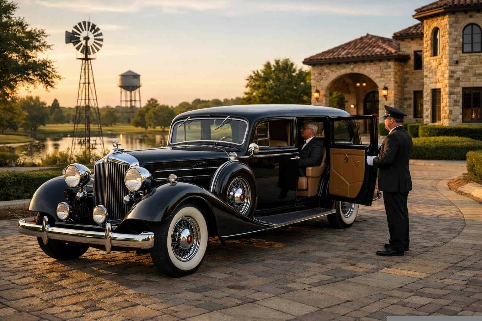 Antique Vehicle Rental with Driver Services in Plano Texas