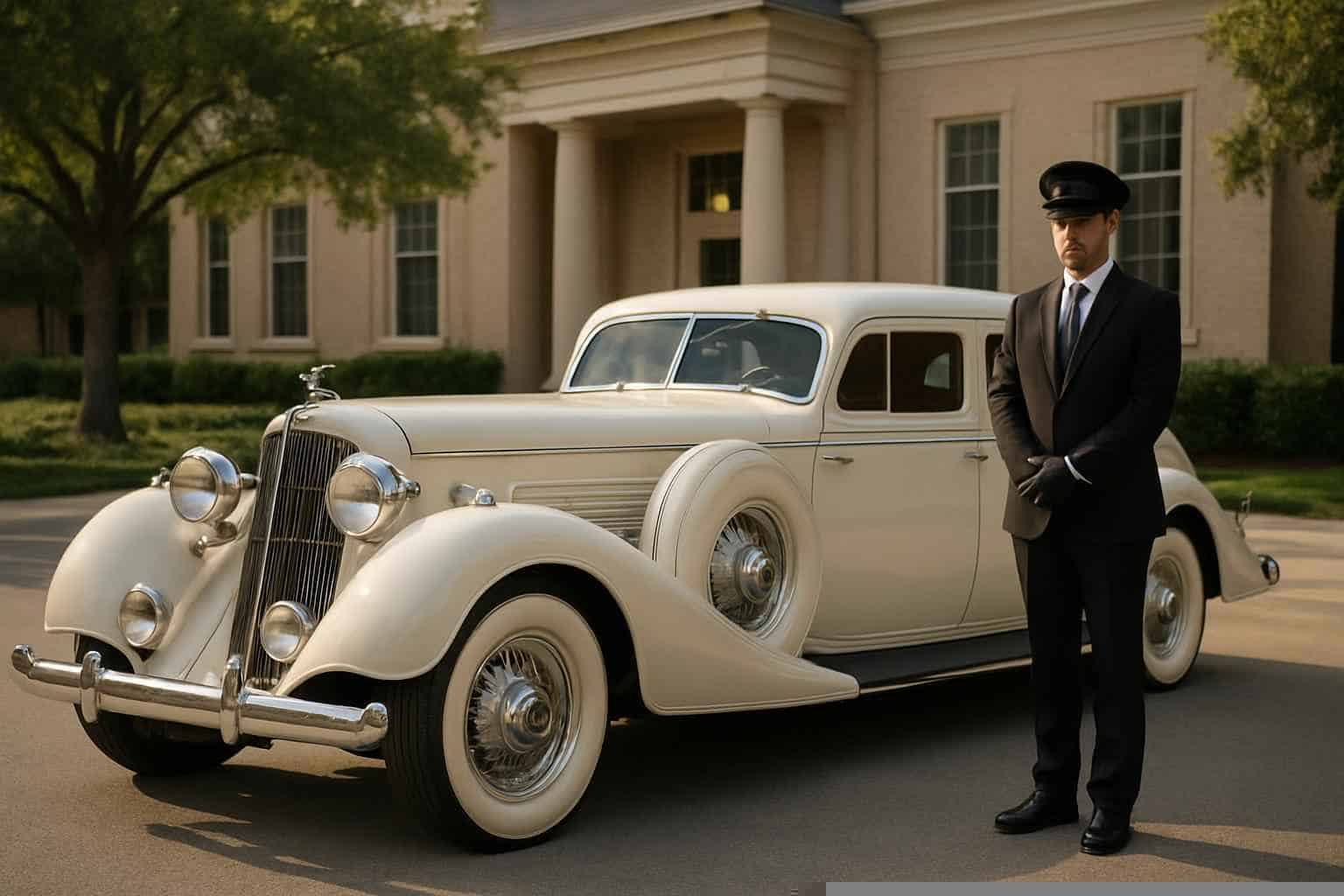 Antique Vehicle Rental with Driver Services in The Colony Texas