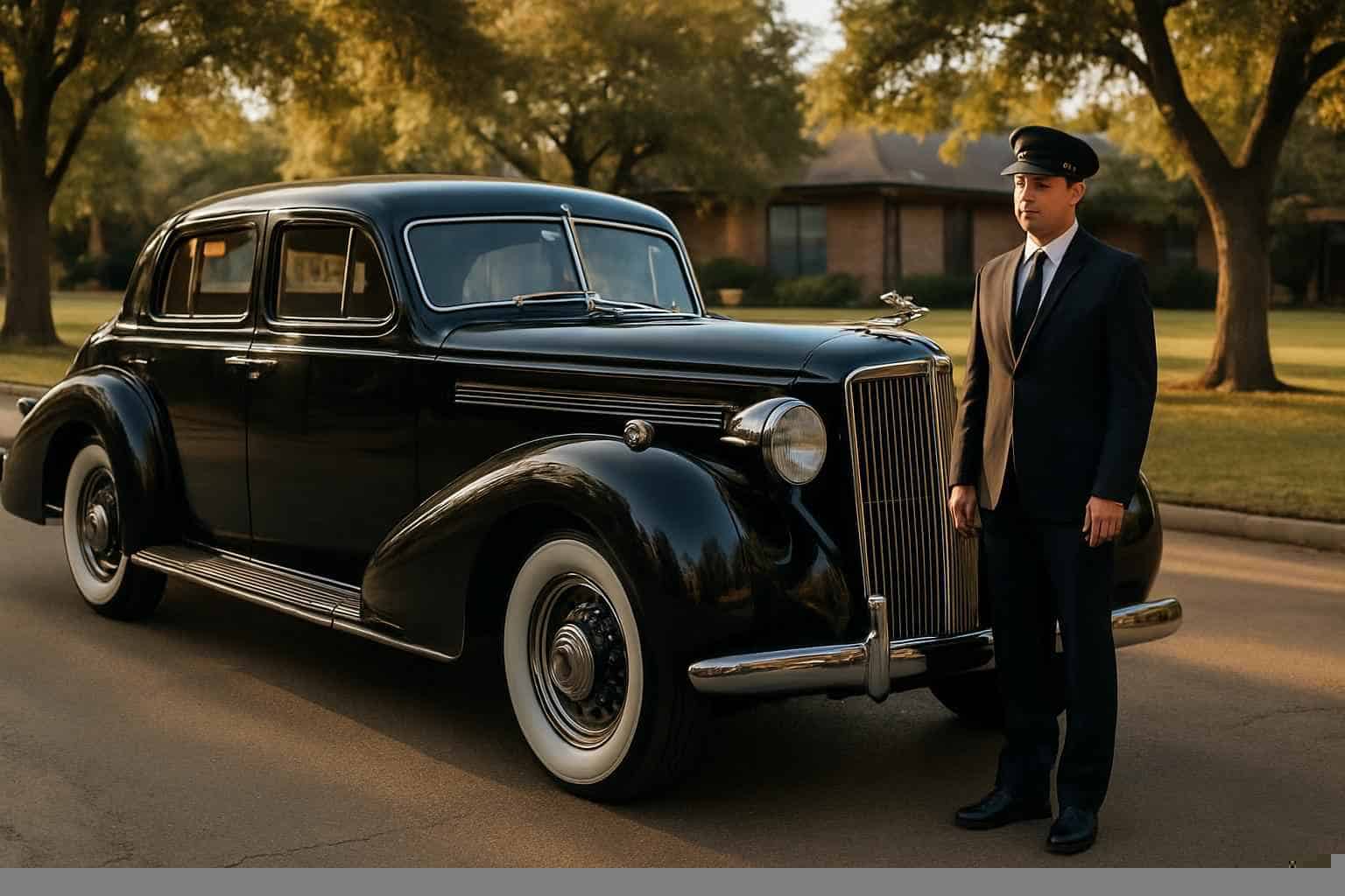 Antique Vehicle Service with Driver Farmers Branch TX