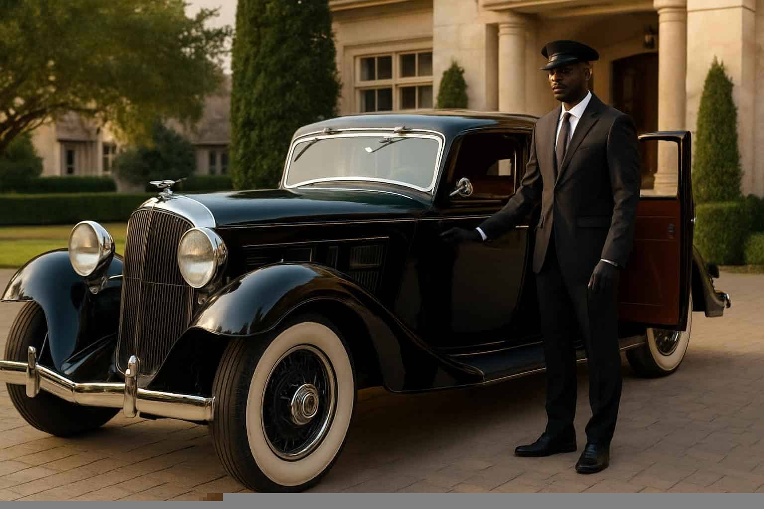 Antique Vehicle Service with Driver Flower Mound TX