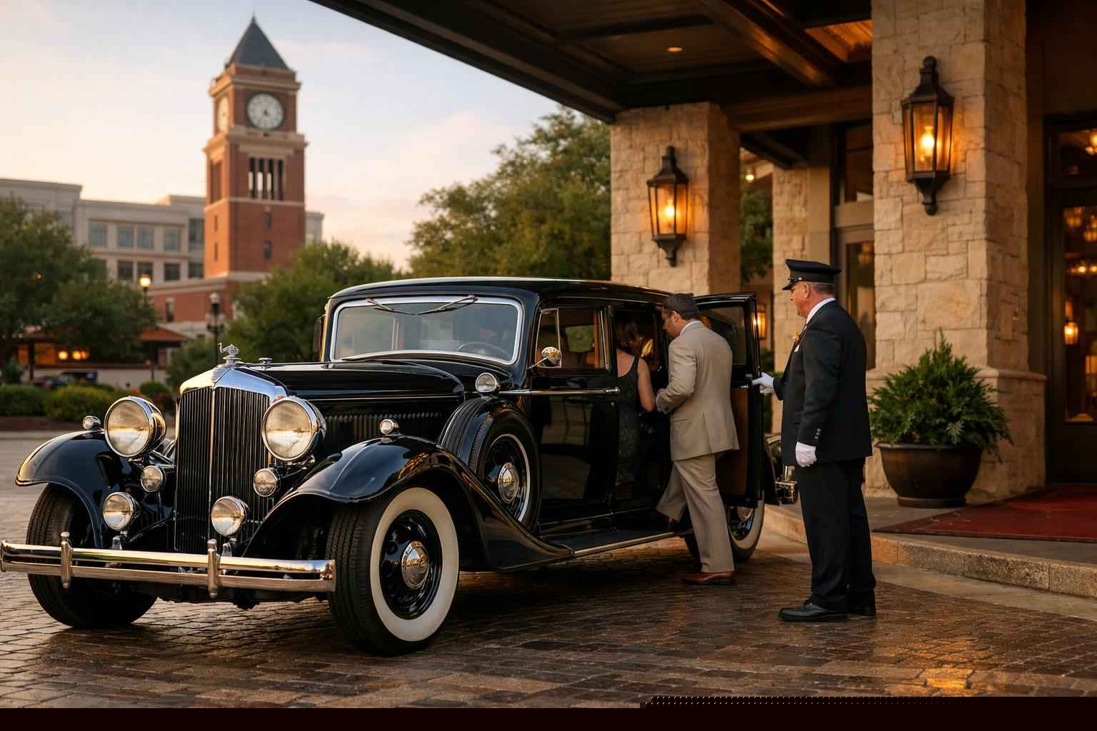 Antique Vehicle Service with Driver Frisco TX