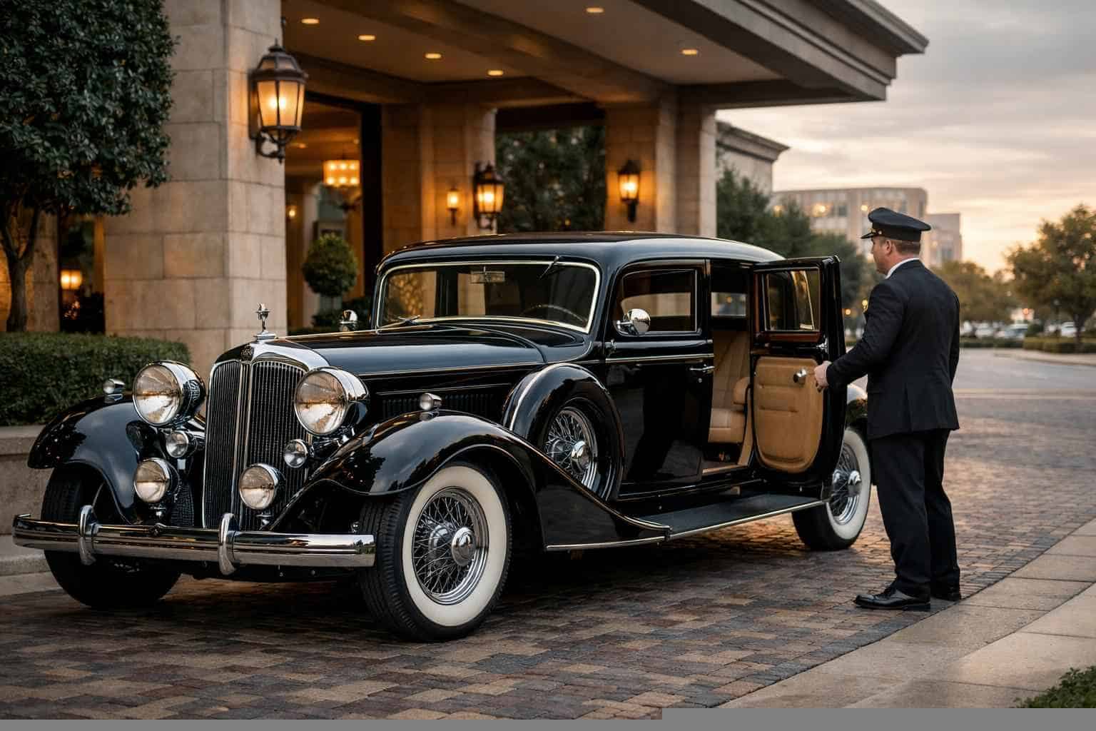 Antique Vehicle Service with Driver Plano TX