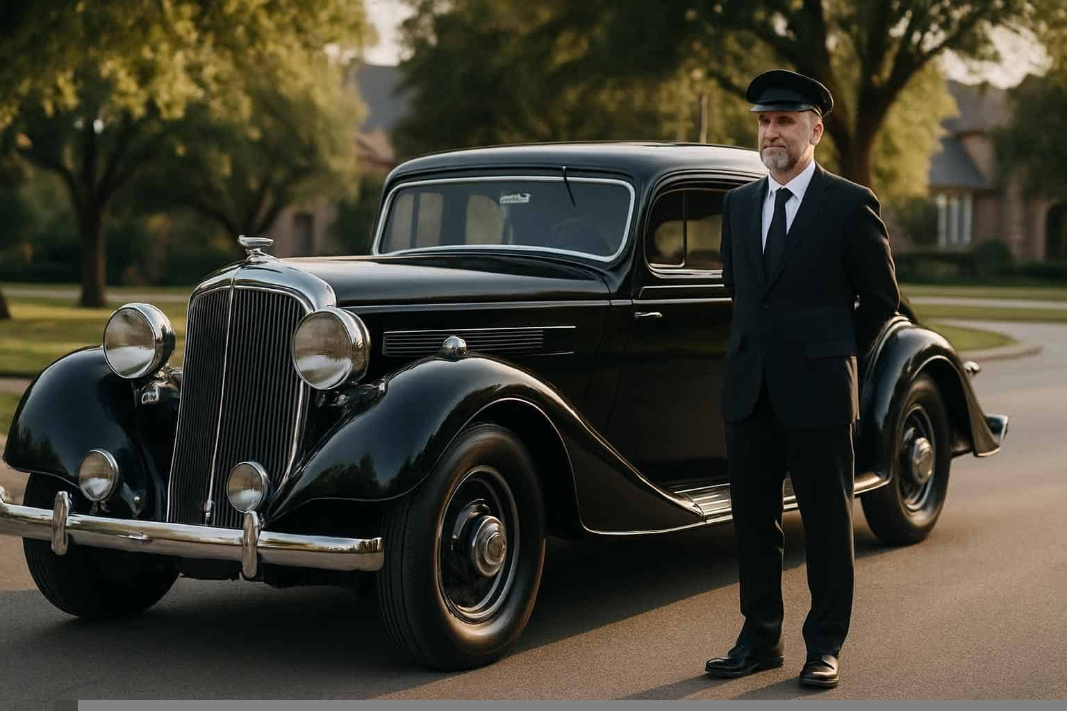 Antique Vehicle Service with Driver Southlake TX