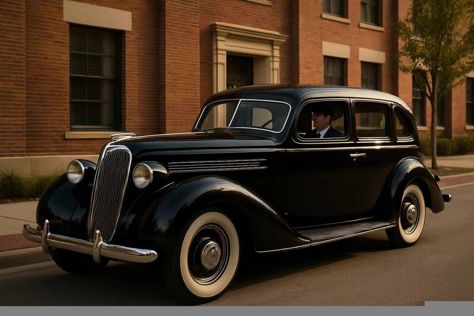 Antique Vehicles with Driver in Addison Texas