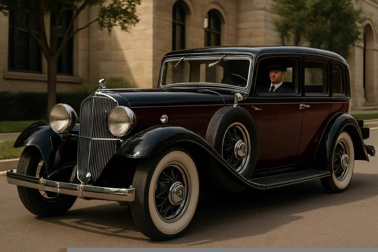 Antique Vehicles with Driver in Lewisville Texas
