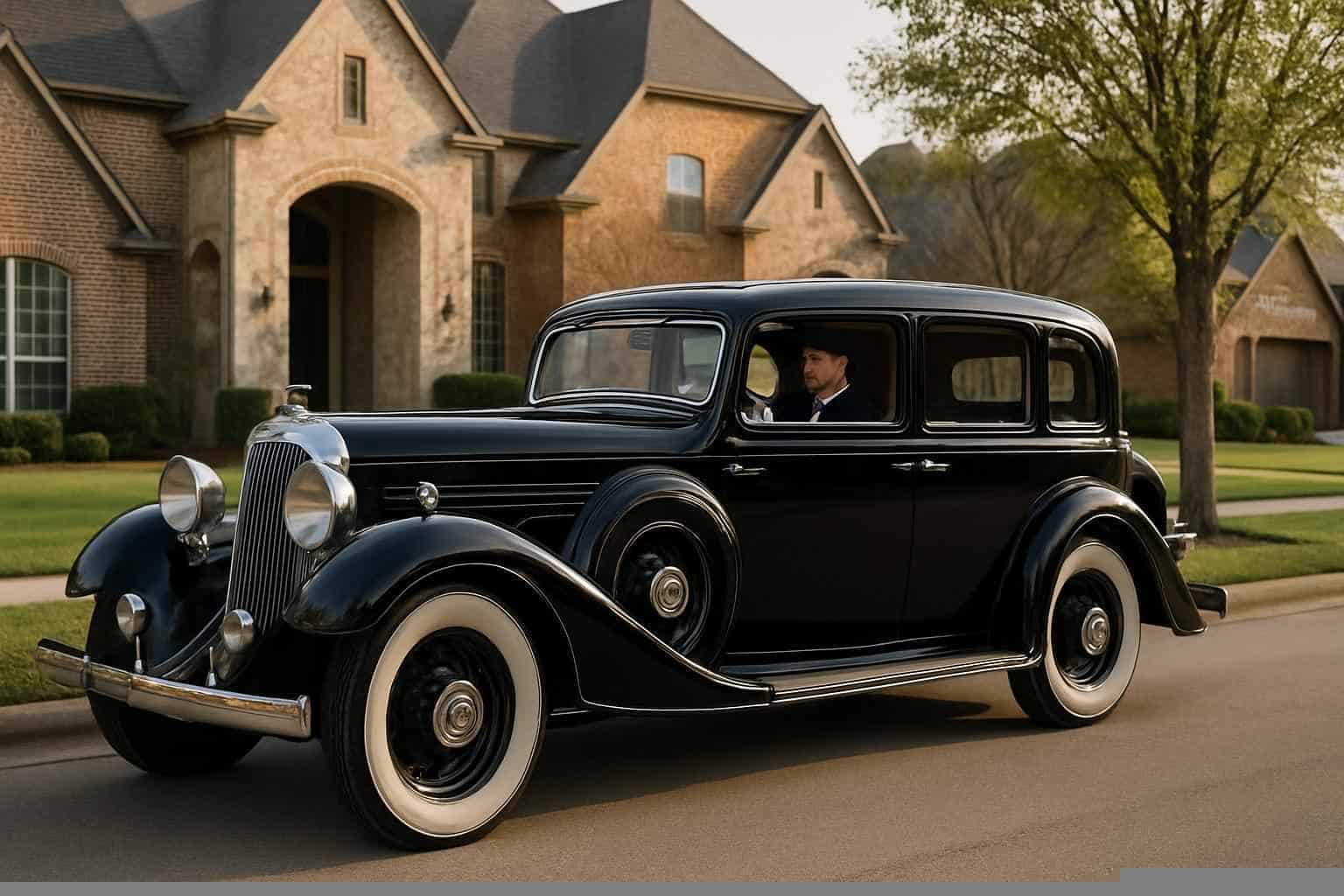 Antique Vehicles with Driver in The Colony Texas
