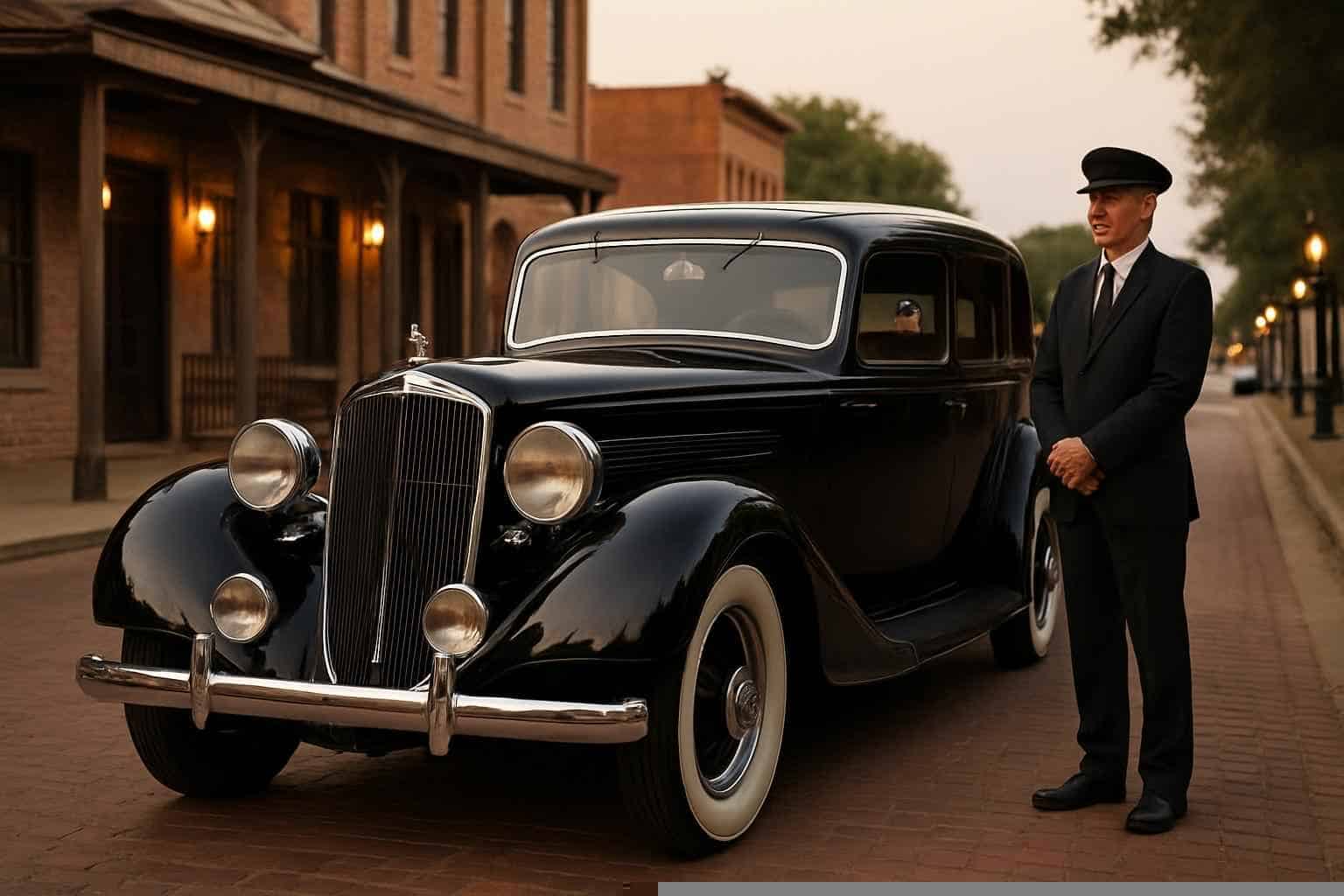 Best Antique Vehicle Rental with Driver in Grapevine Texas