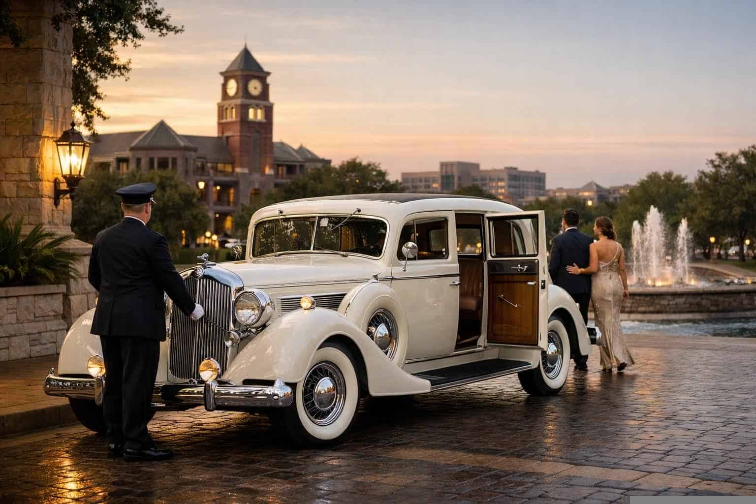 Best Antique Vehicle Rental with Driver in Plano Texas