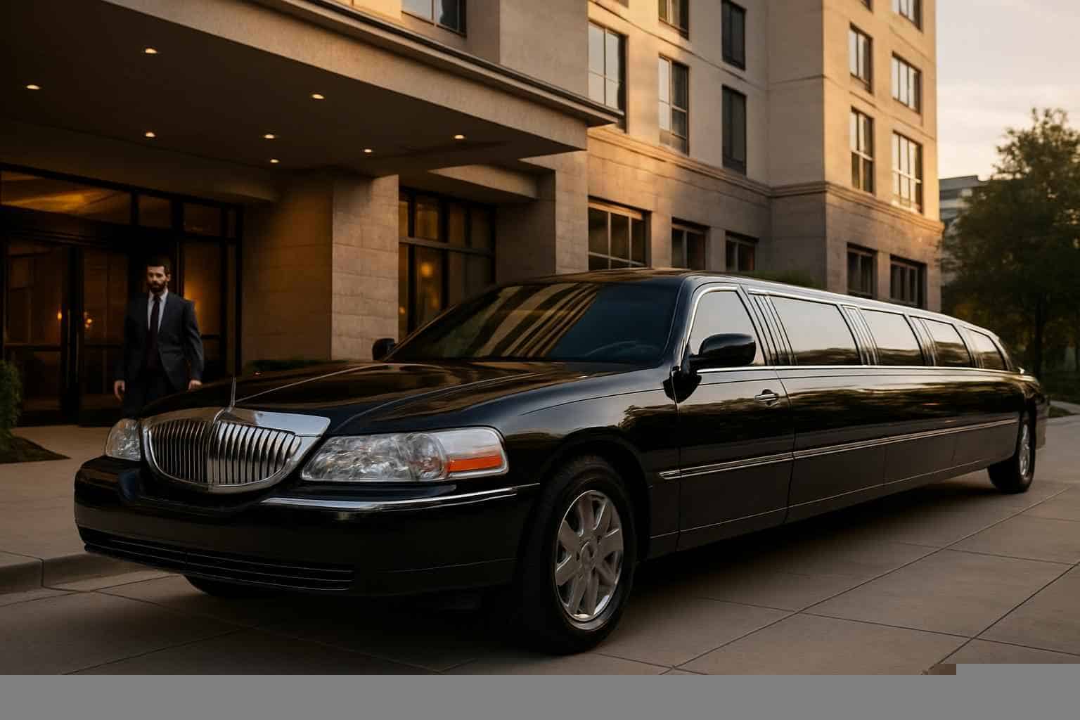 Best Black Limo Rental in Addison Texas