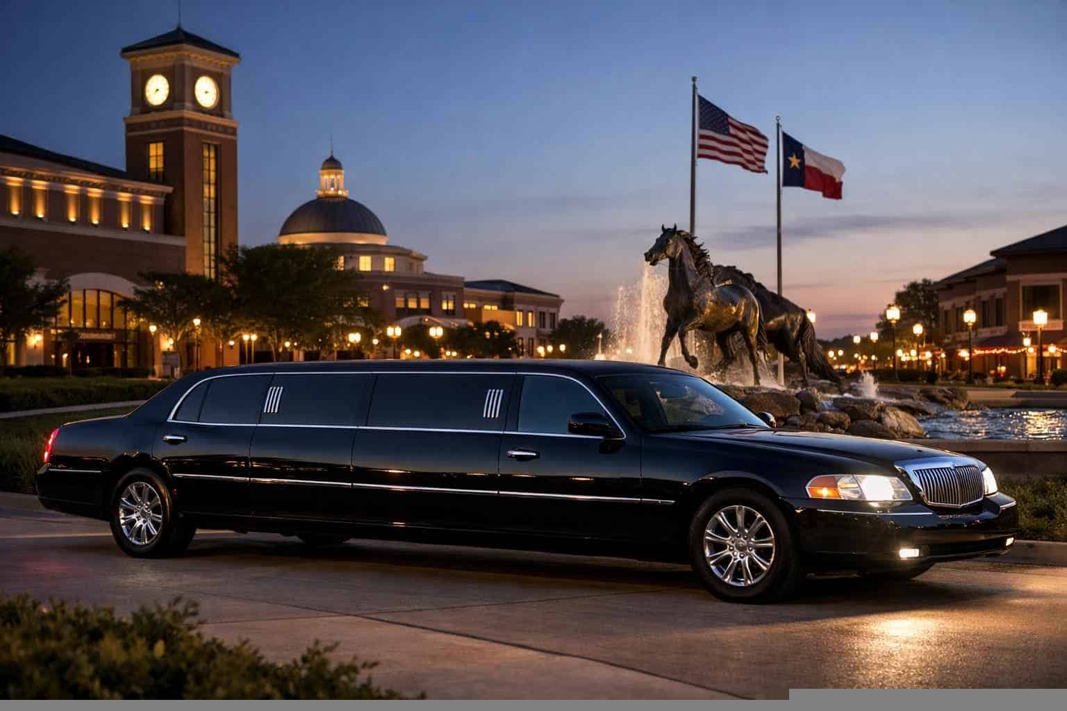 Best Black Limo Rental in Allen Texas